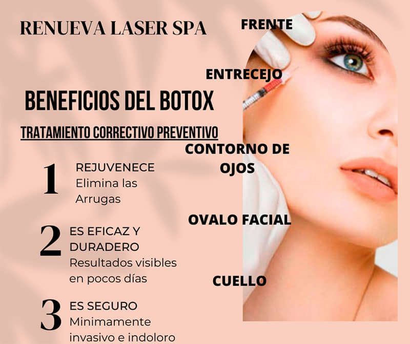 RENUEVA LÁSER CENTER & SPA - Beneficios del Botox
