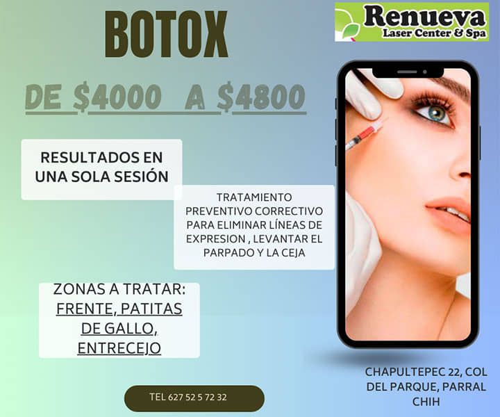 RENUEVA LÁSER CENTER & SPA - Botox