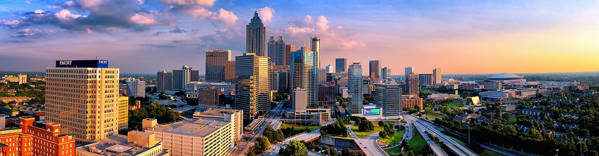 Atlanta Georgia Skyline - Moving and Furniture Delivery by 49Van