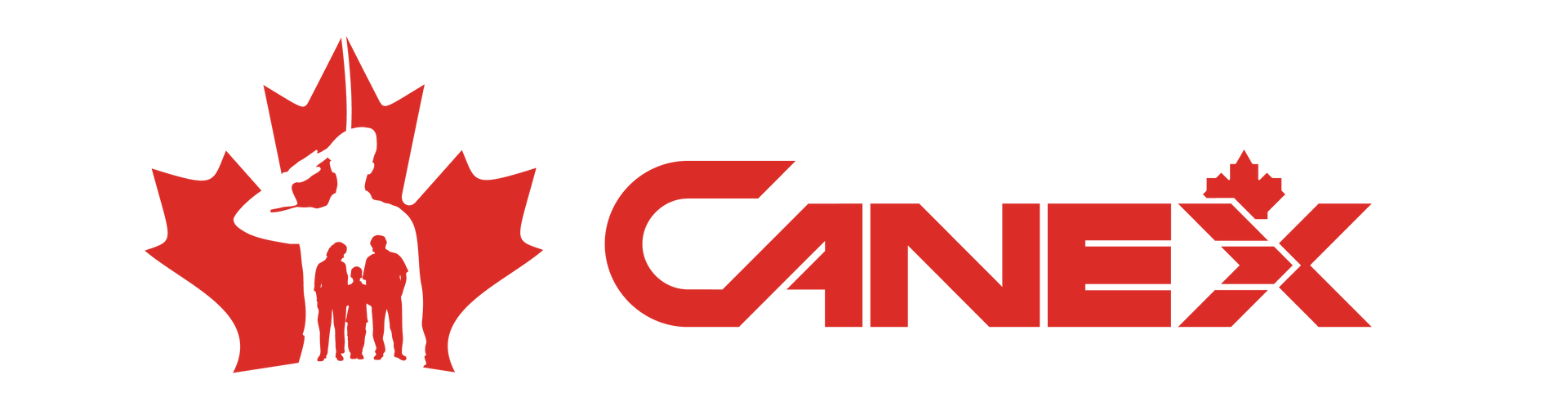 Red and White Canex Logo