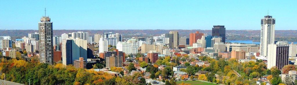 Hamilton Ontario Skyline - Moving and Furniture Delivery by 49Van