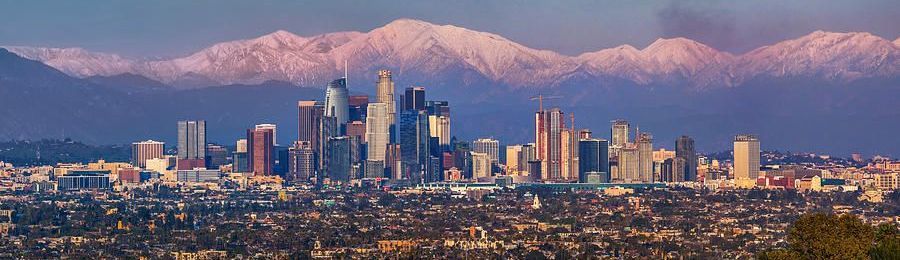 Los Angeles California Skyline - Moving and Furniture Delivery by 49Van