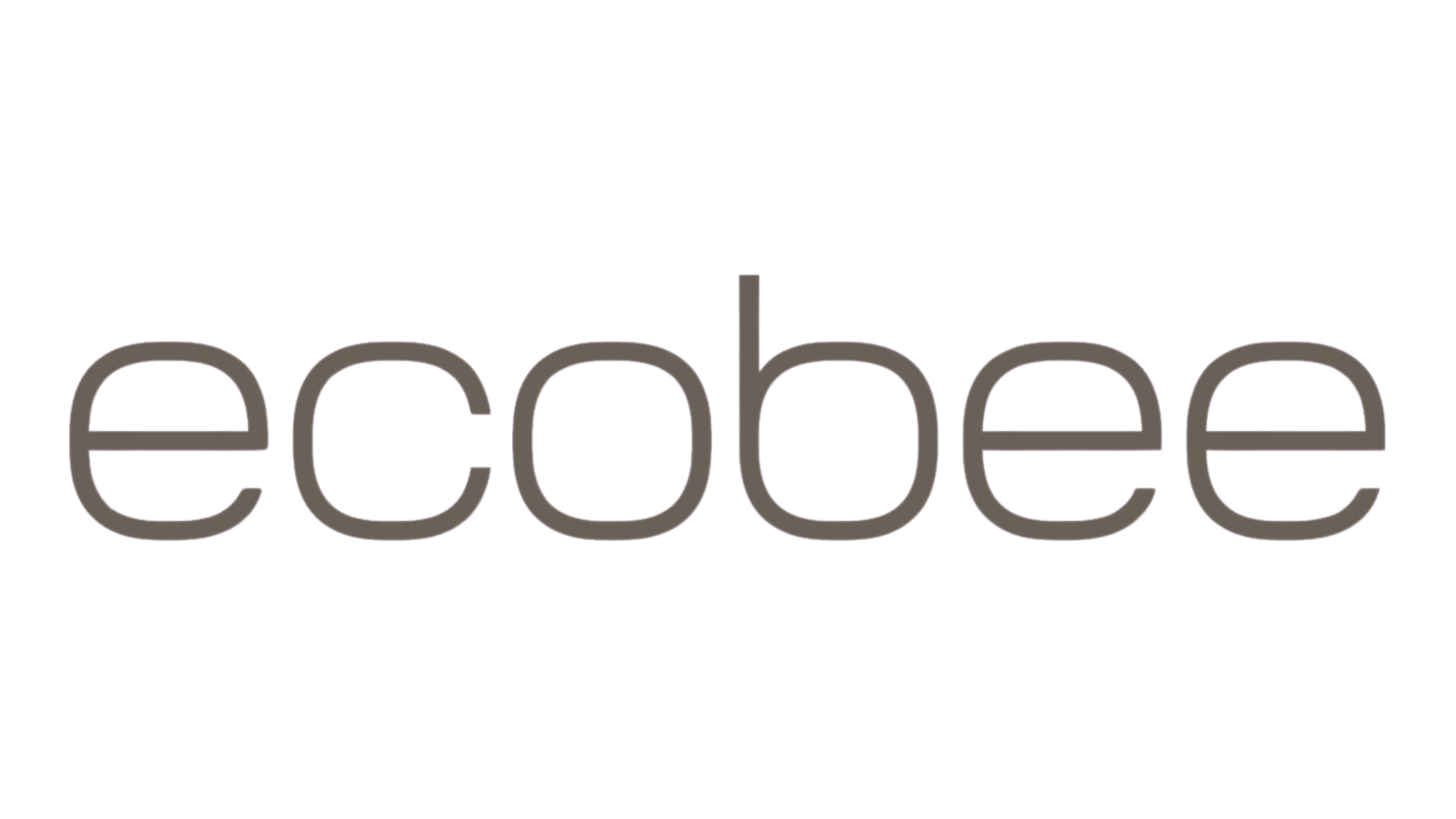 A logo for ecobee is shown on a white background.