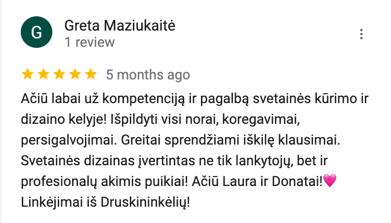 Profesionalus svetainių kūrimas – patrauklus dizainas, greitas veikimas ir konversijų optimizacija