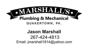 Marshall’s Plumbing