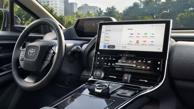 2023 Toyota bZ4X Toyota Audio Multimedia touchscreen display