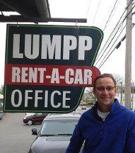 Sign, Car Rental Services in Sharon, PA