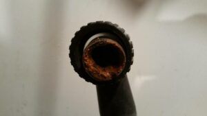 rust on pipes