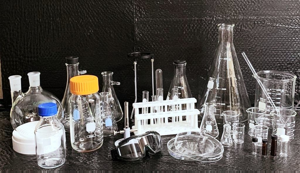 Laboratory Bench With Glassware And Equipment — Van Nuys, CA — Aremco Scientific Co.