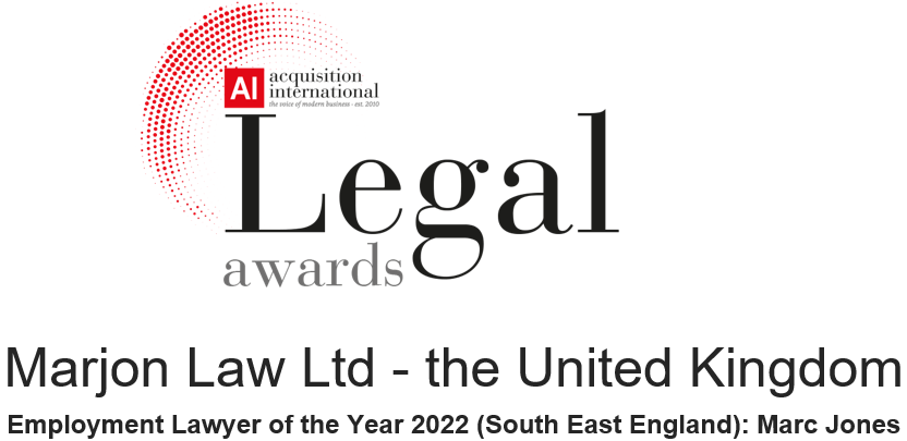 Marc Jones - Employment Lawyer of the Year 2022 (South East England)
