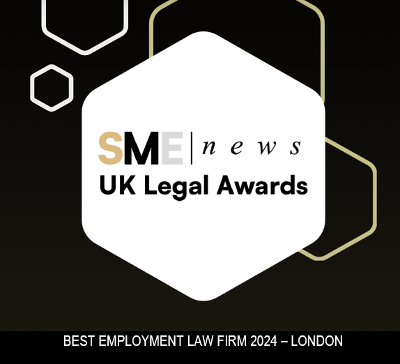 Marjon Law - SME News UK Legal Awards - Best Employment Law Firm 2024 - London