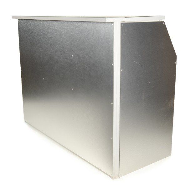 front of stainless steel 5ft bar unit
