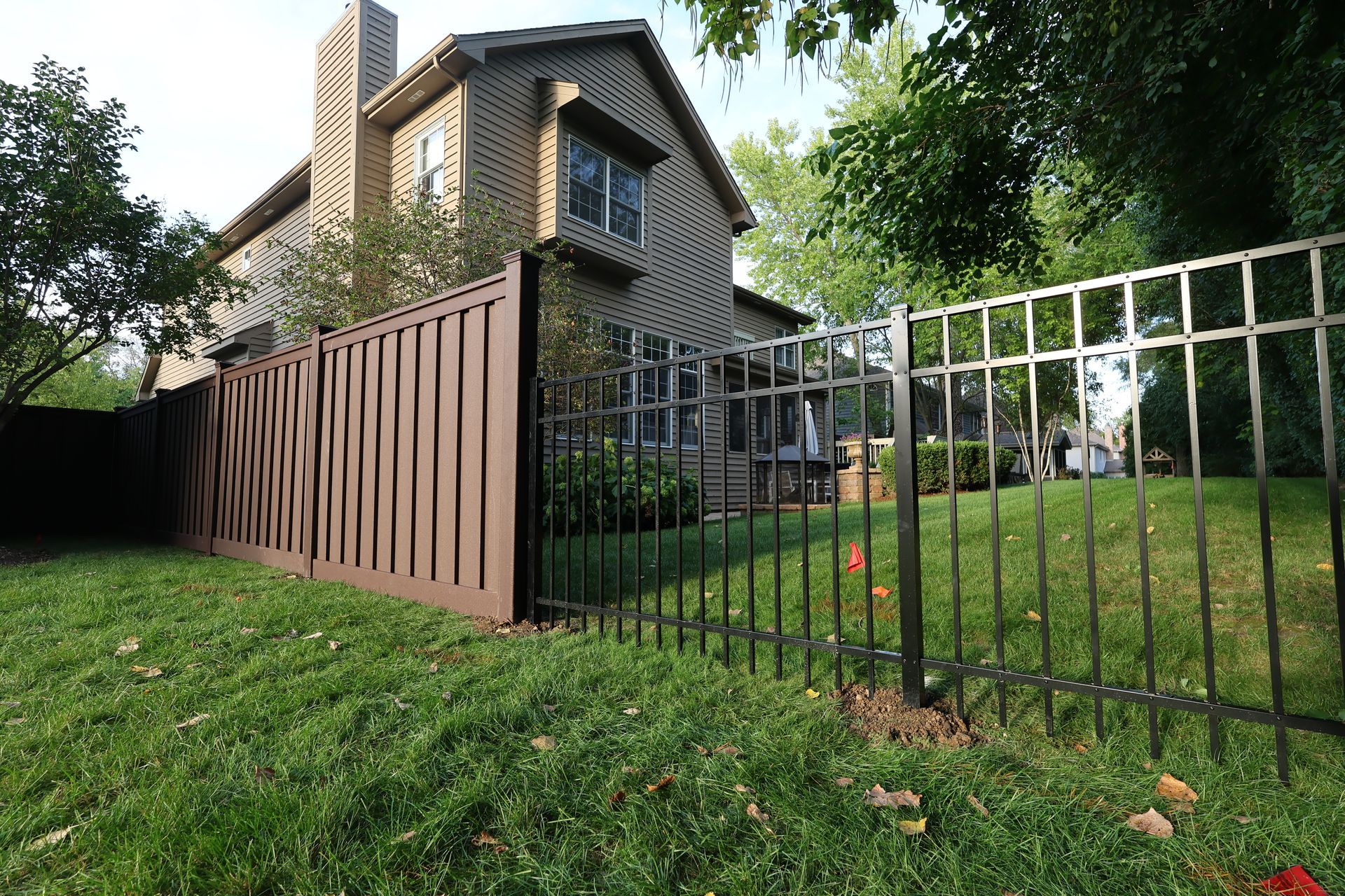 aluminum fence installation Illinois