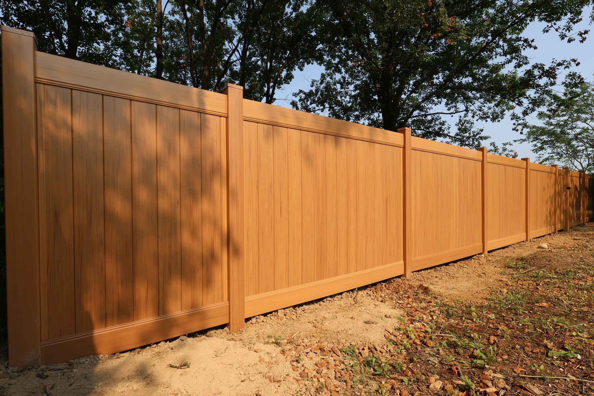vinyl fence installation Illinois