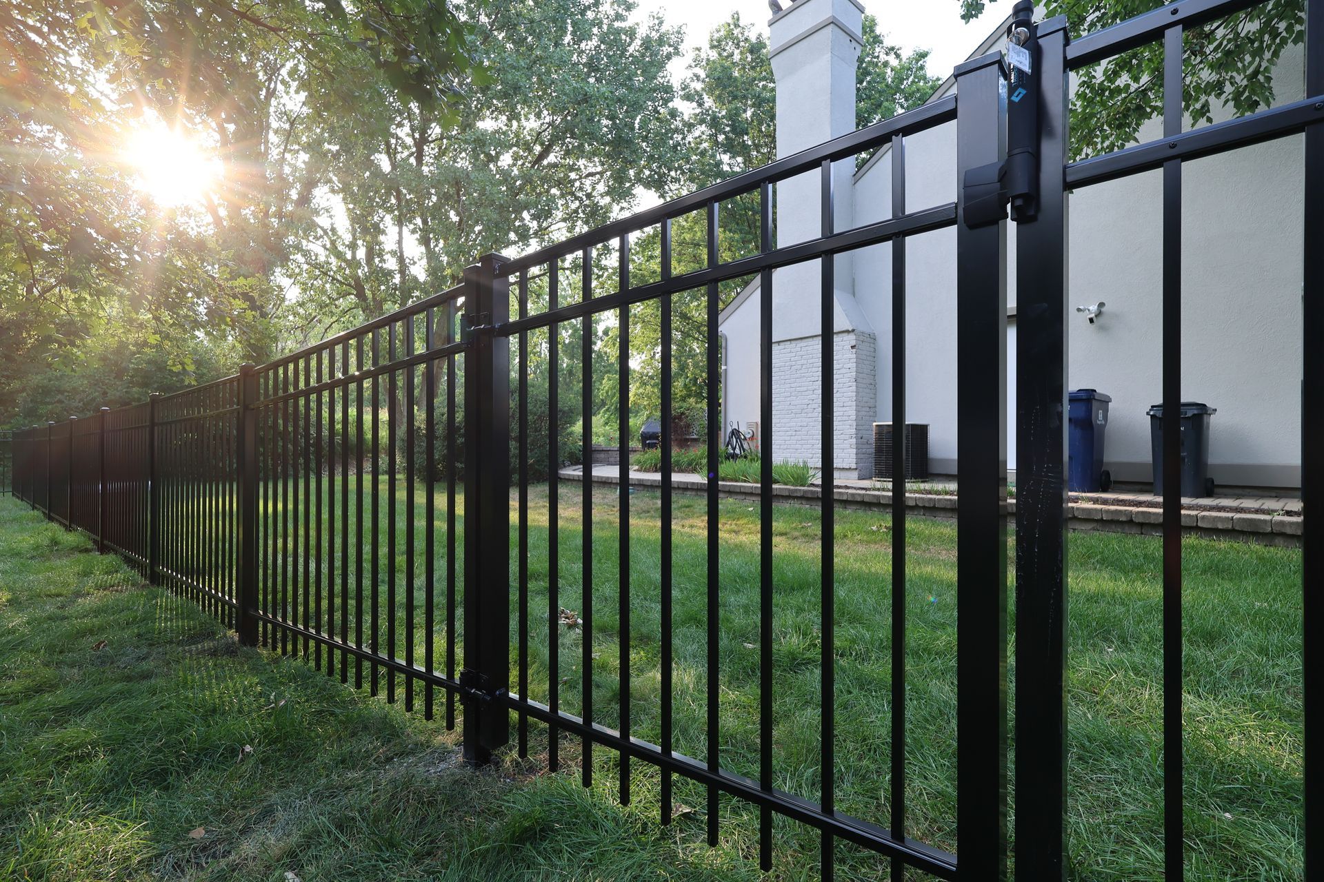aluminum fence installation Illinois