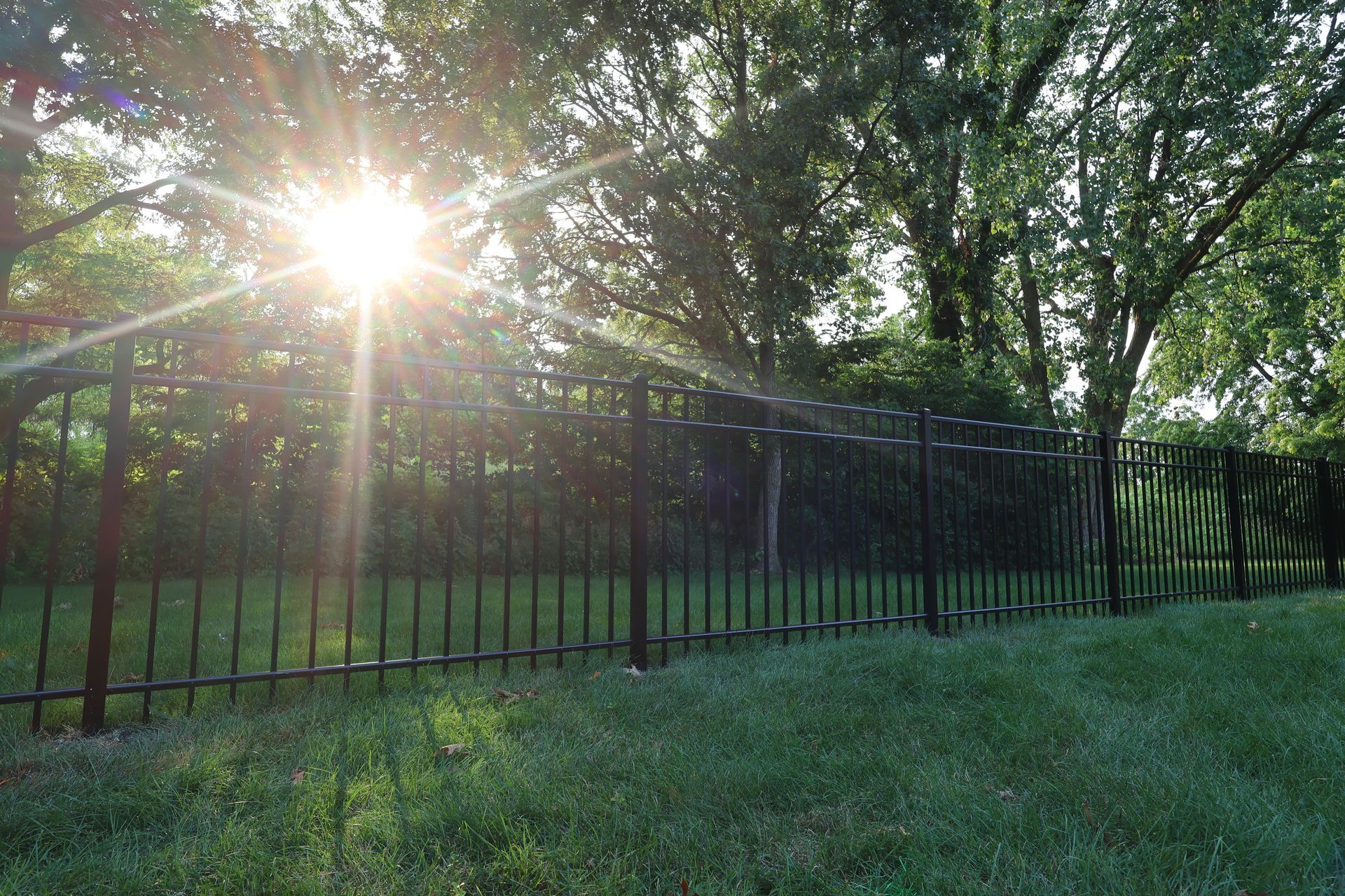 aluminum fence installation Illinois
