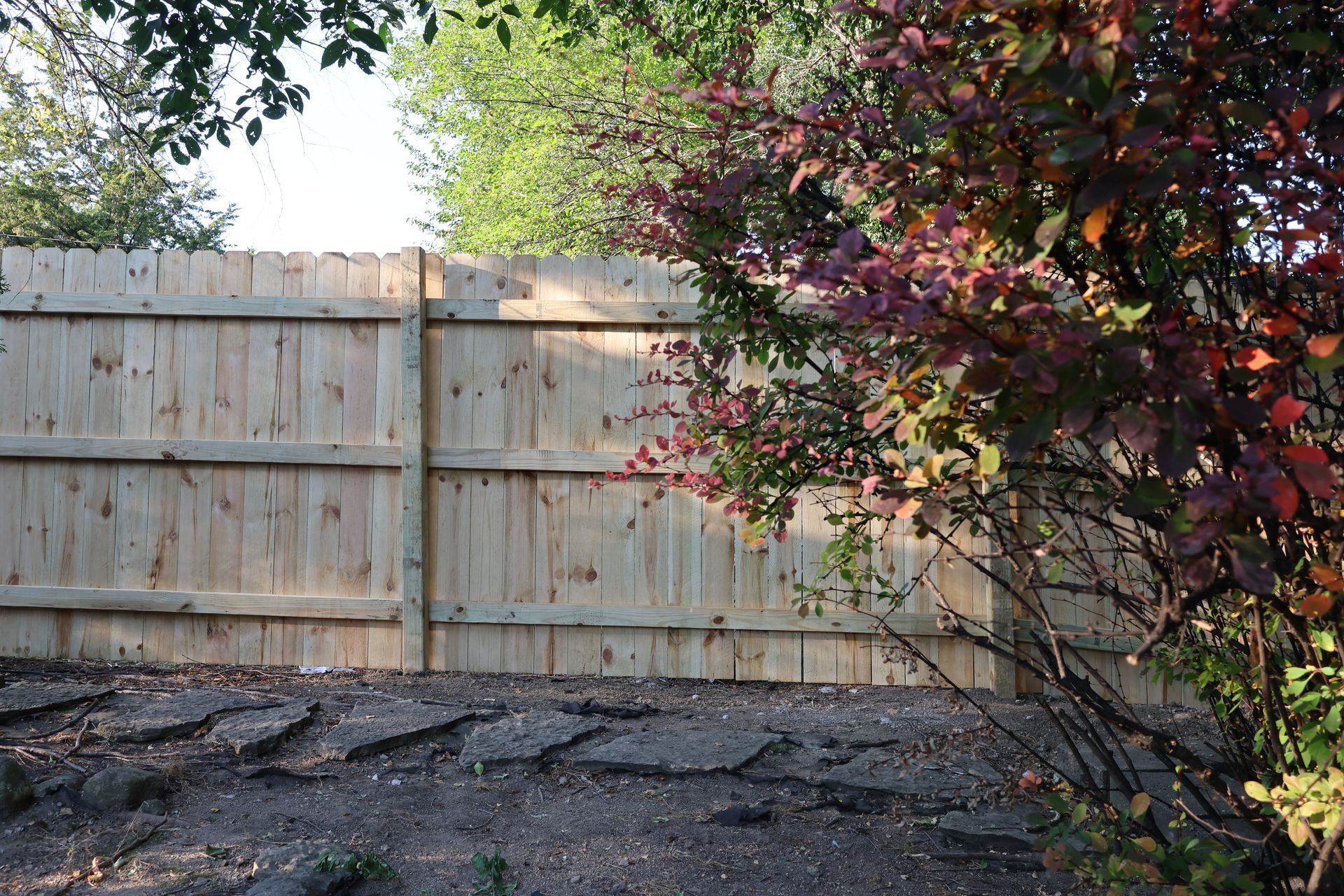 treated pine fence installation Illinois