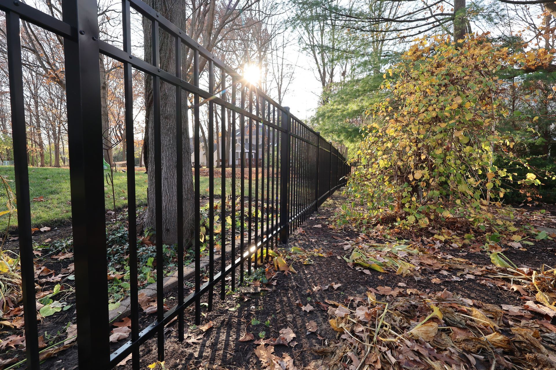 aluminum fence installation Illinois