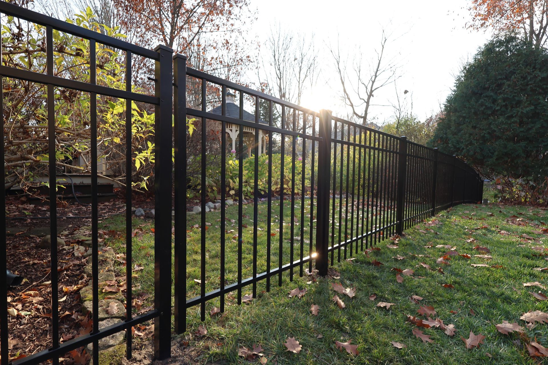 aluminum fence installation Illinois