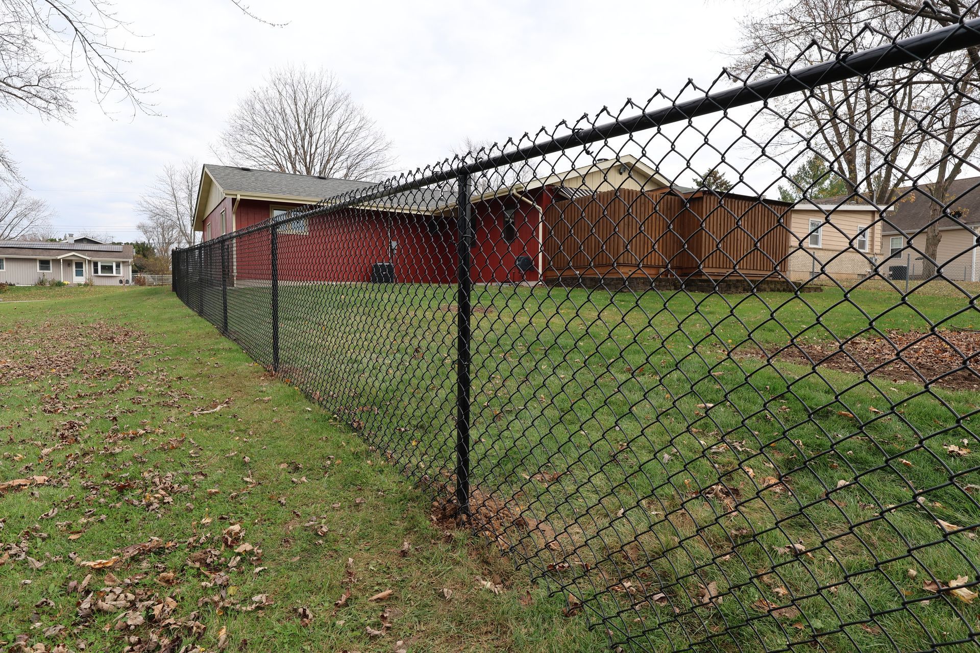 chain link fence installation Illinois