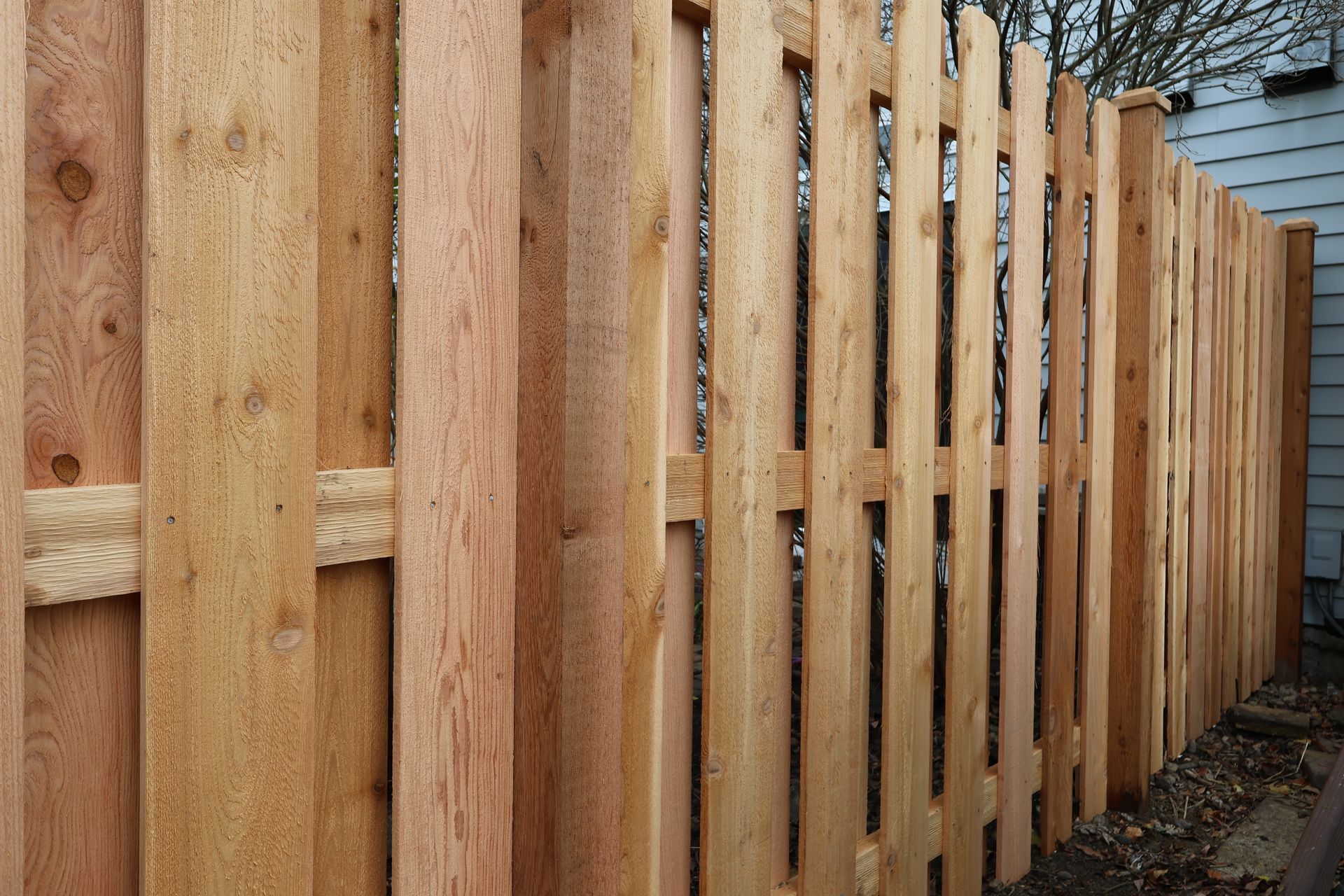 cedar fence installation Illinois