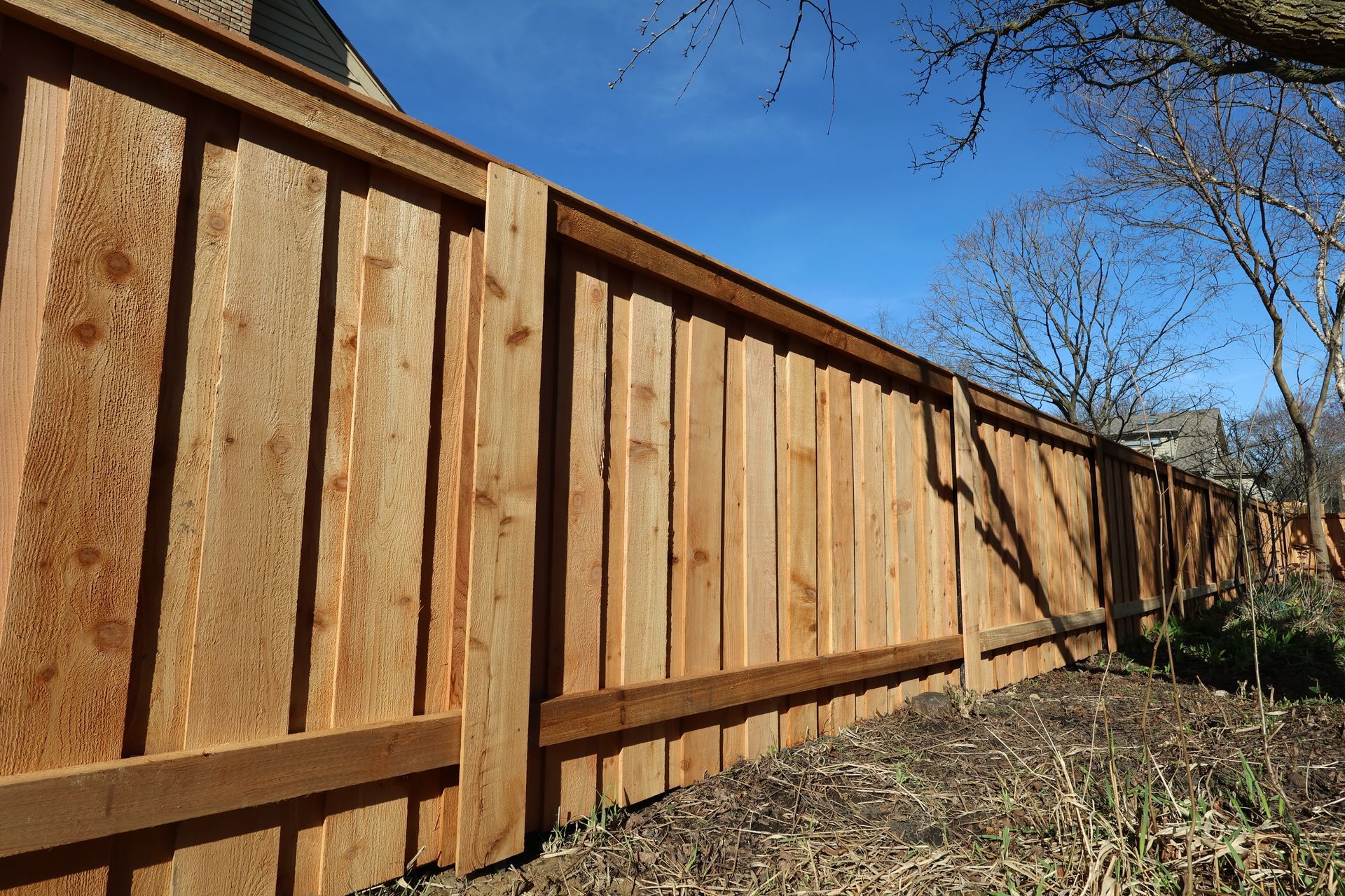 cedar fence installation Illinois