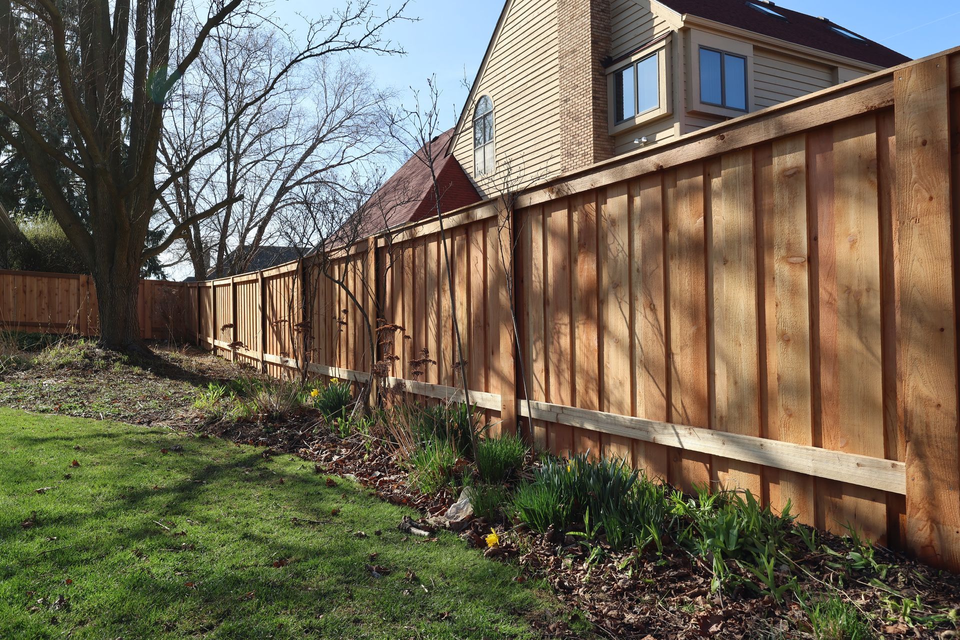 cedar fence installation Illinois