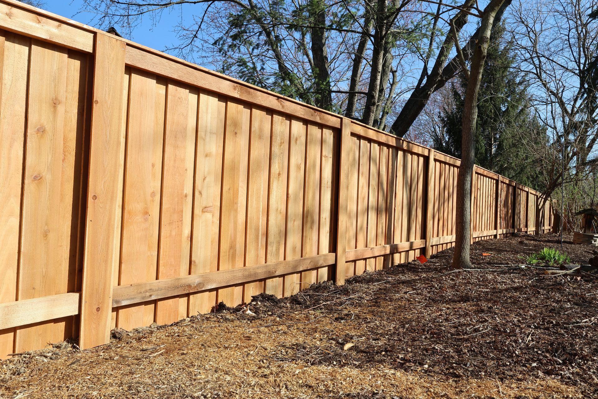 cedar privacy fence installation Illinois