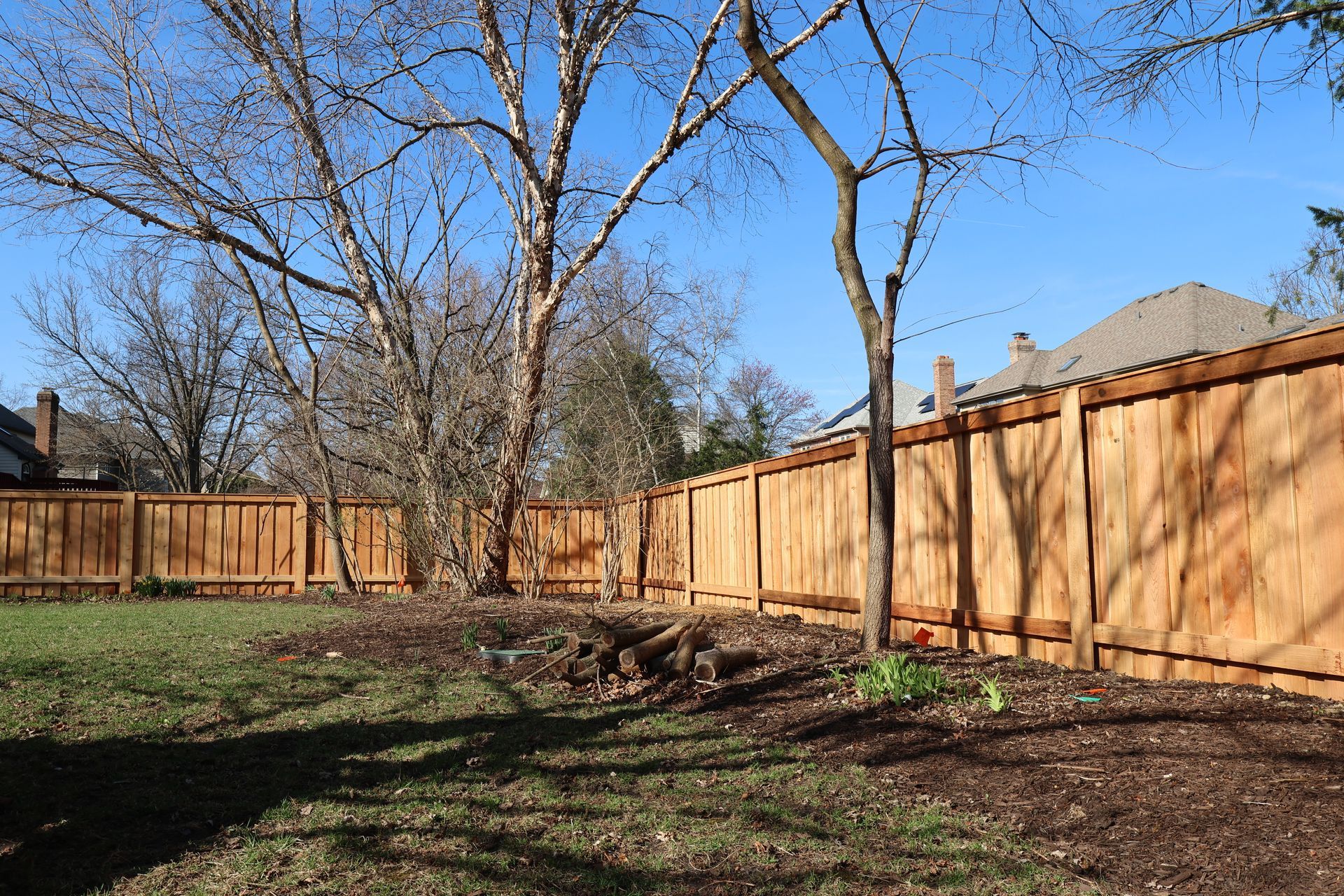 cedar fence installation Illinois