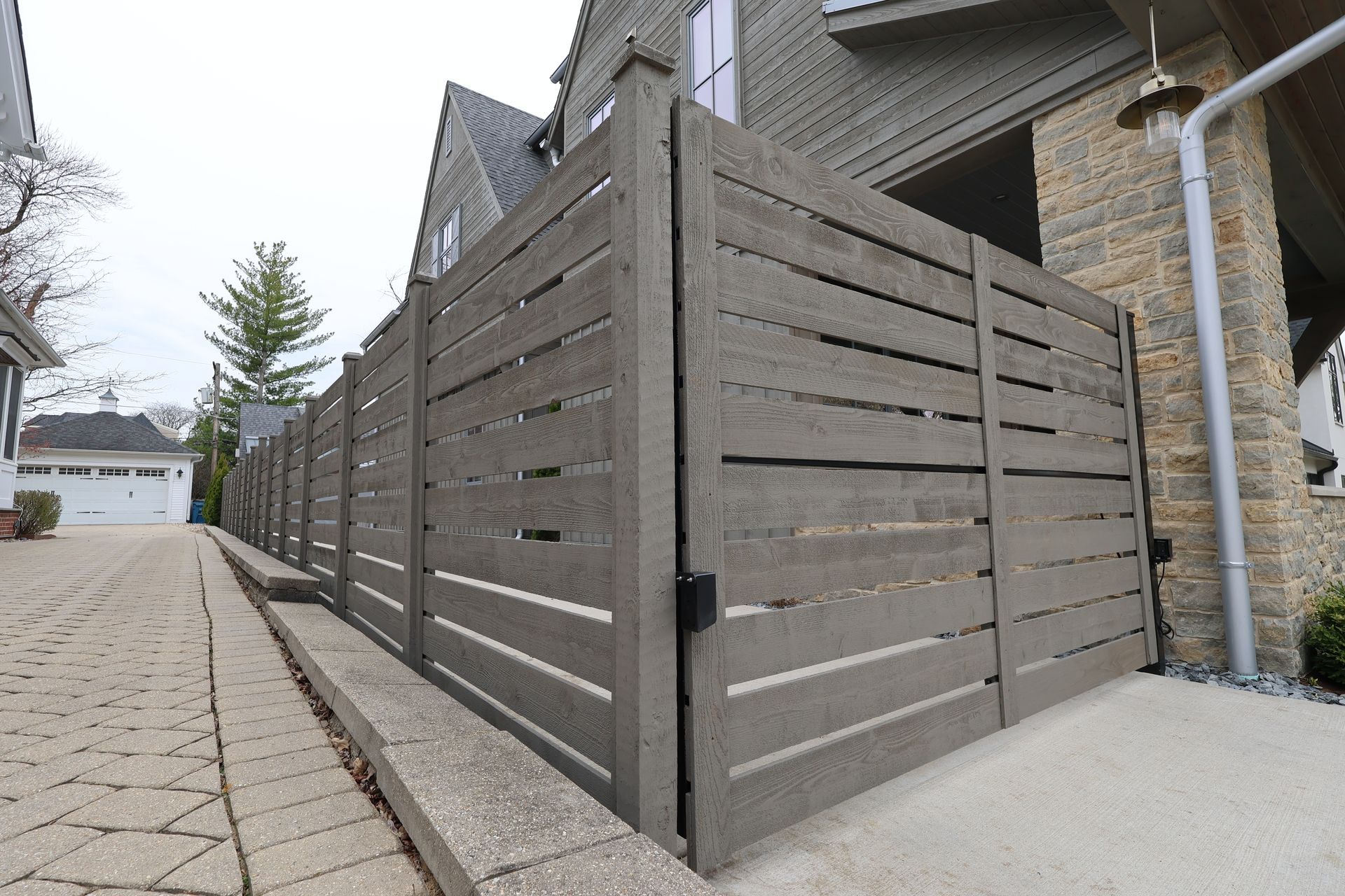 cedar fence installation Illinois