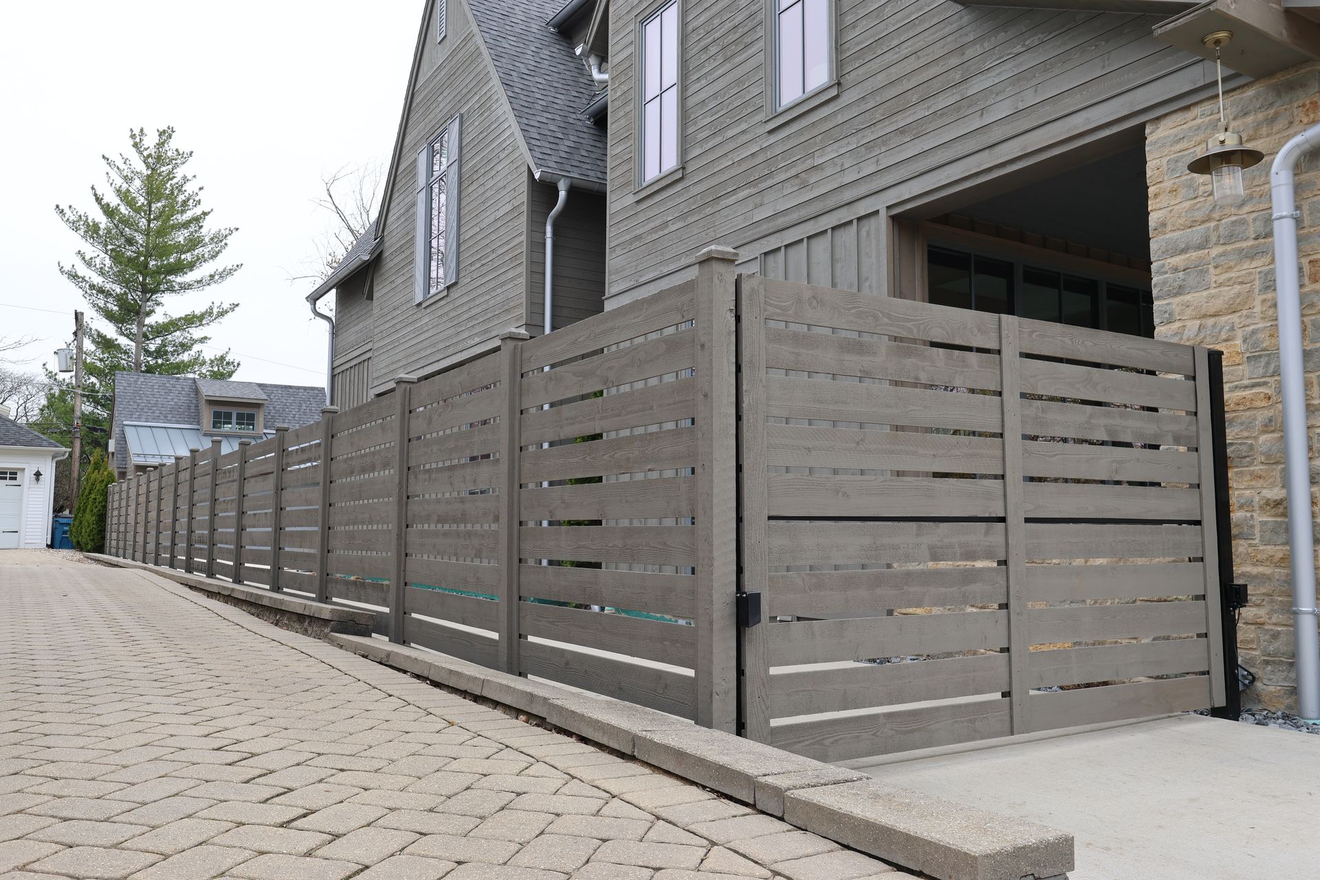 cedar fence installation Illinois