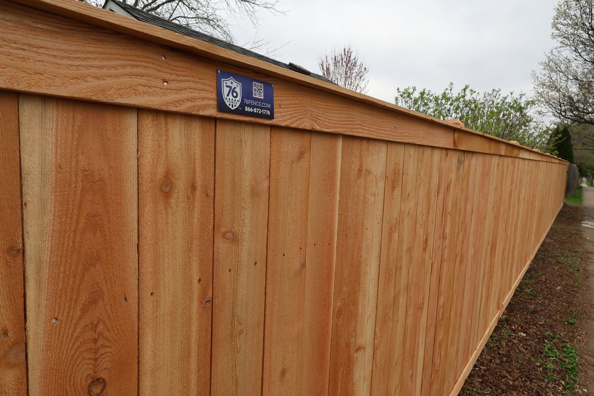cedar fence installation Illinois