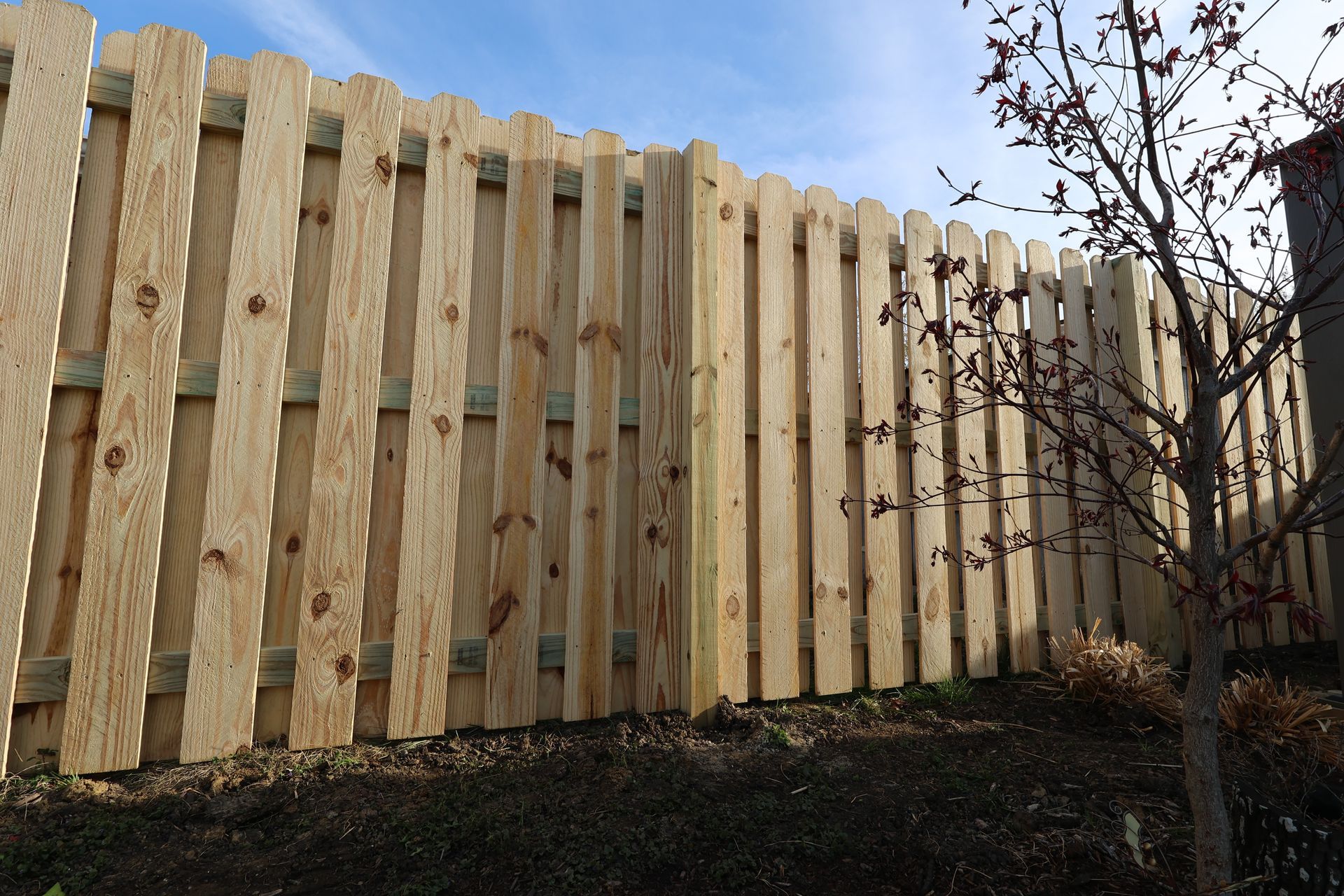 wood treated pine fence installation Illinois