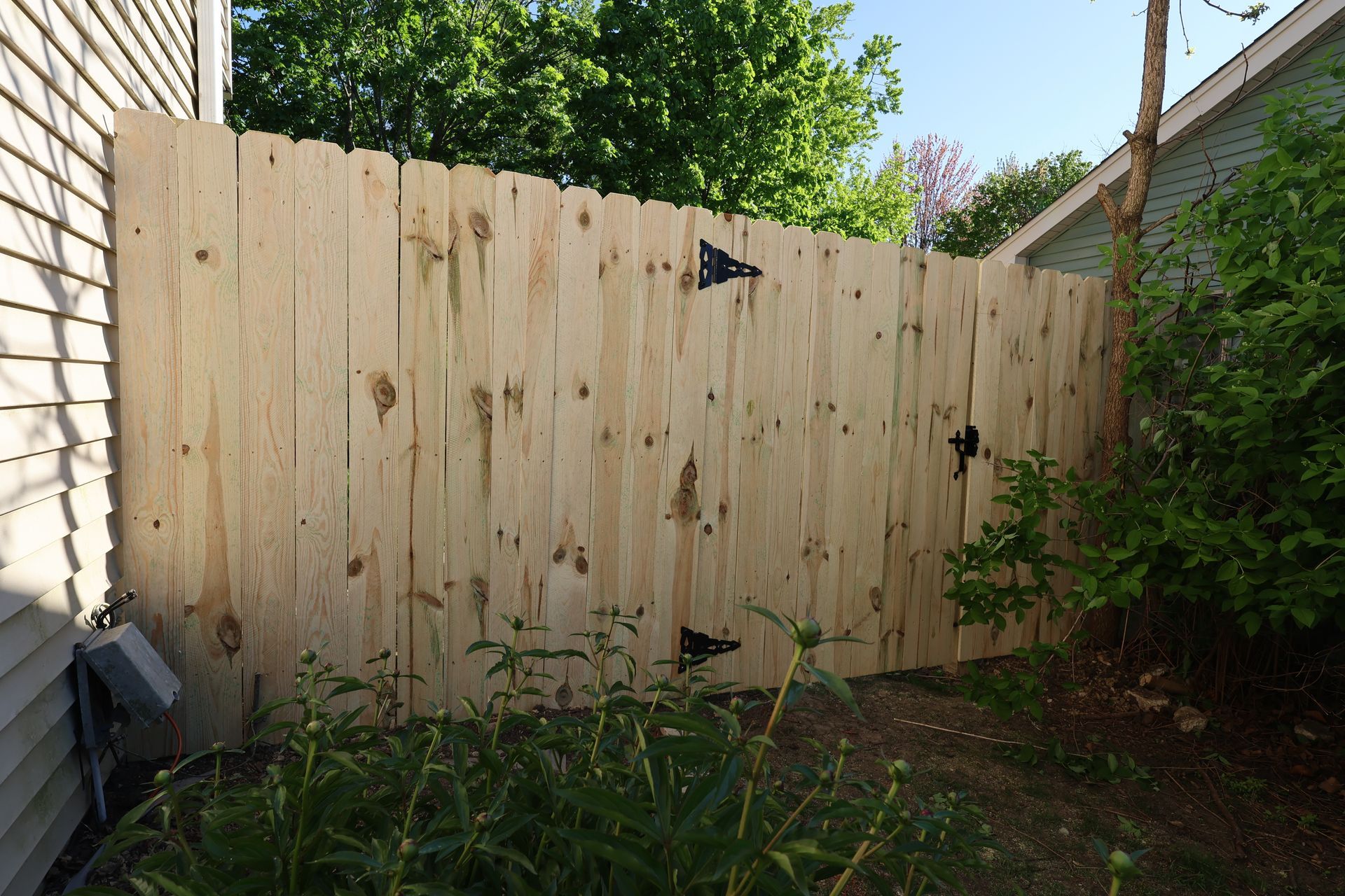 treated pine fence installation Illinois