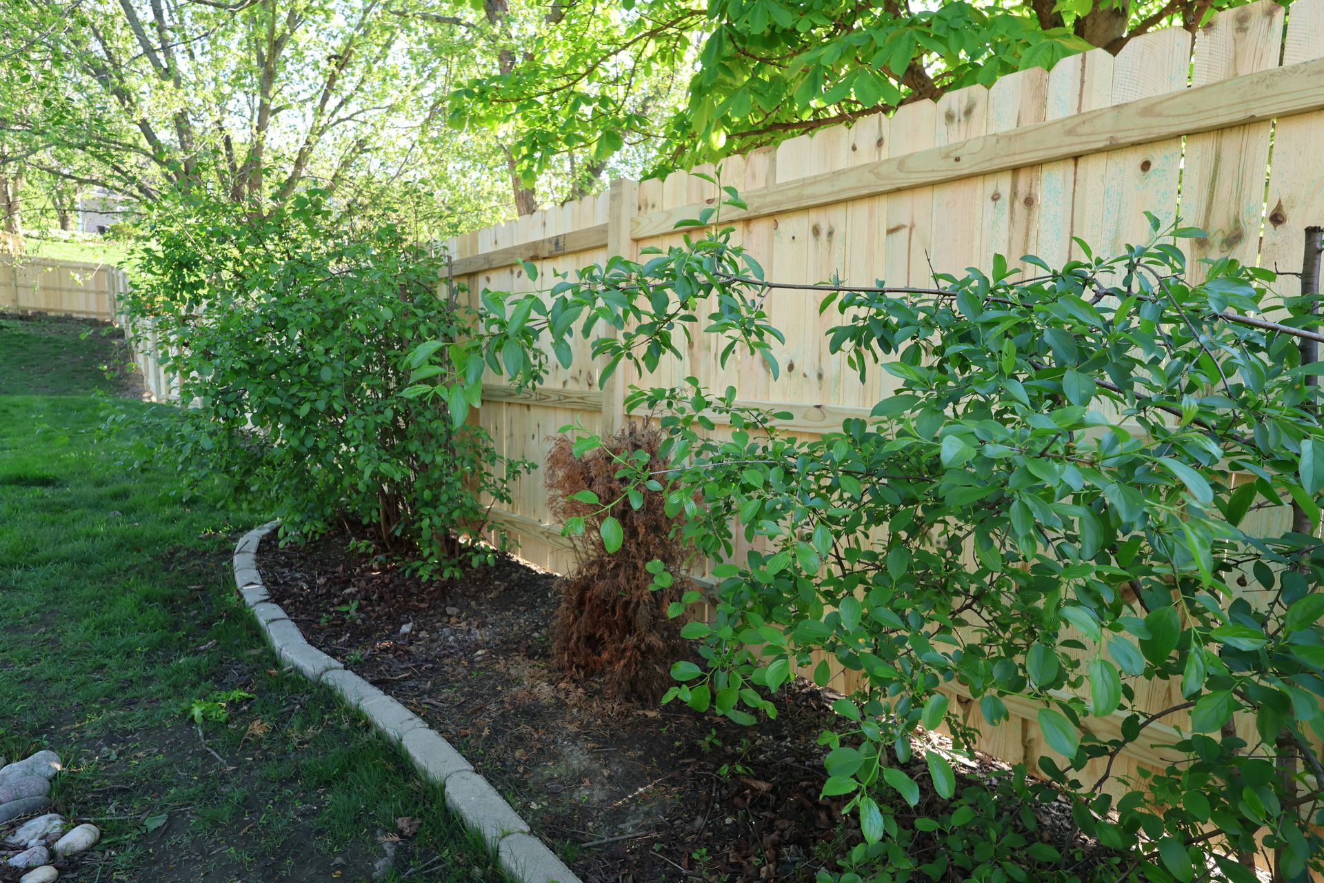 treated pine fence installation Illinois