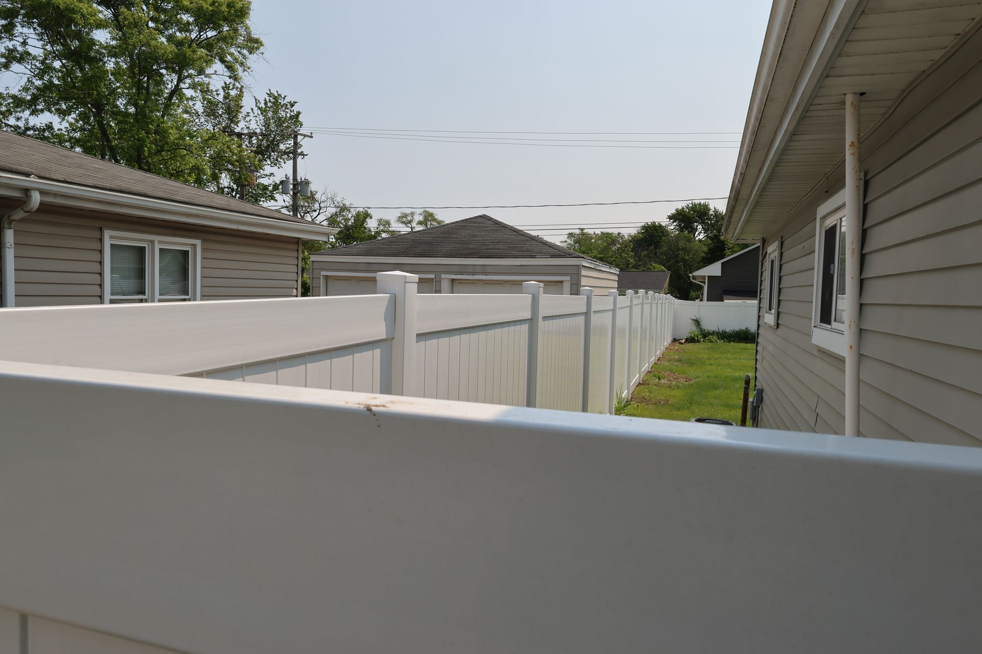 vinyl fence installation Illinois