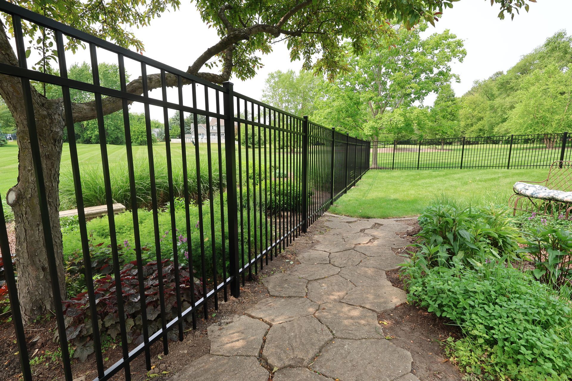 aluminum fence installation Illinois