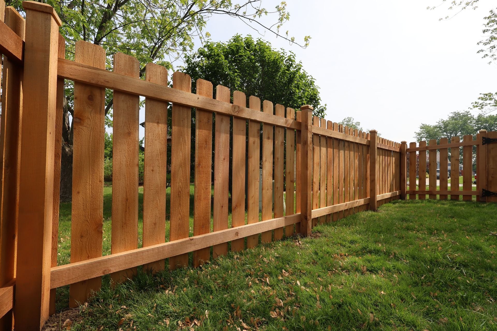 cedar fence installation Illinois