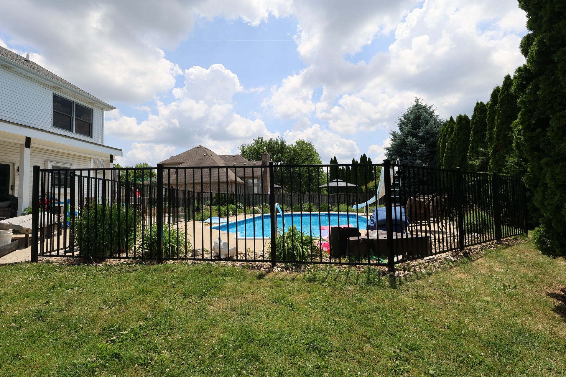aluminum fence installation Illinois