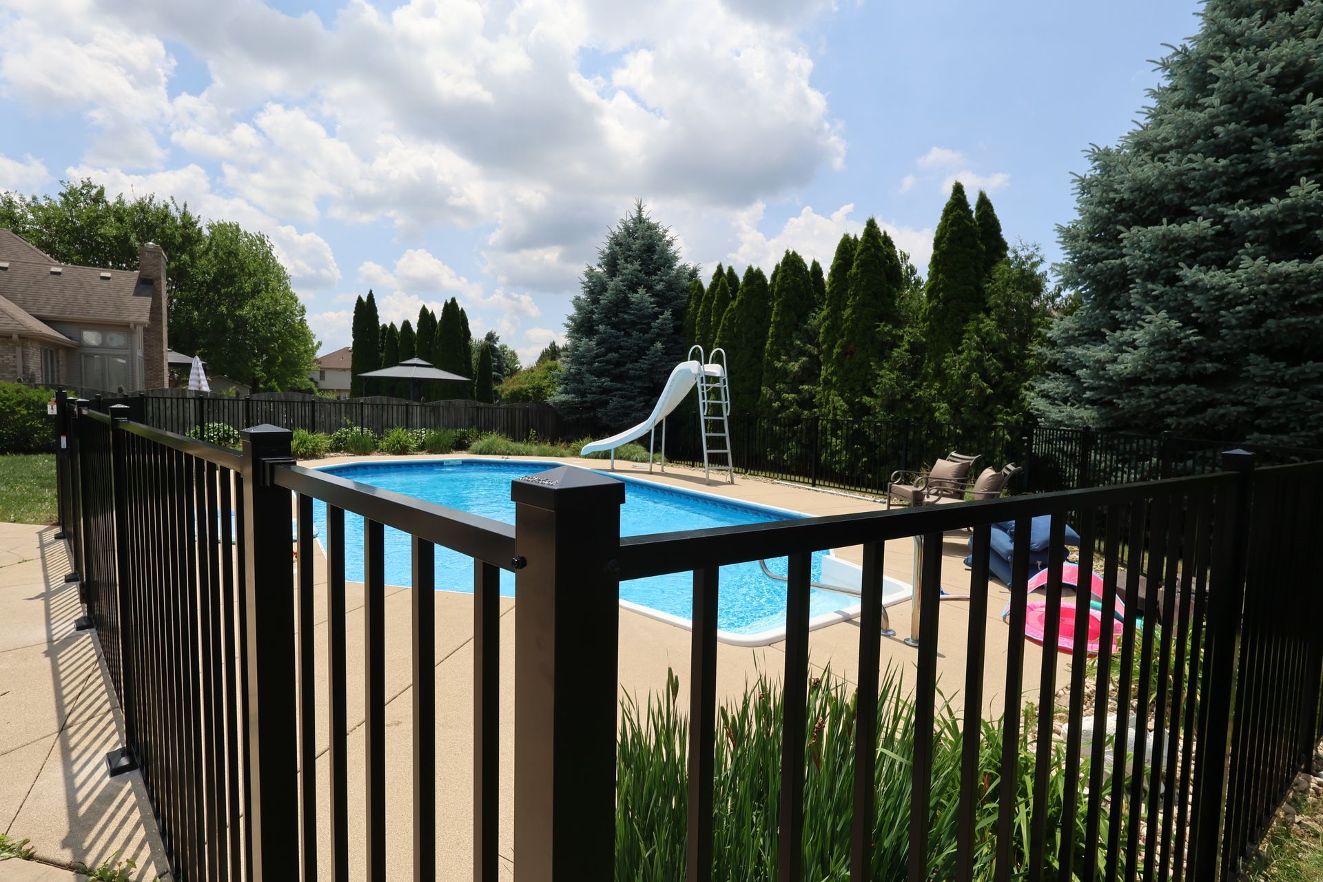 aluminum fence installation Illinois