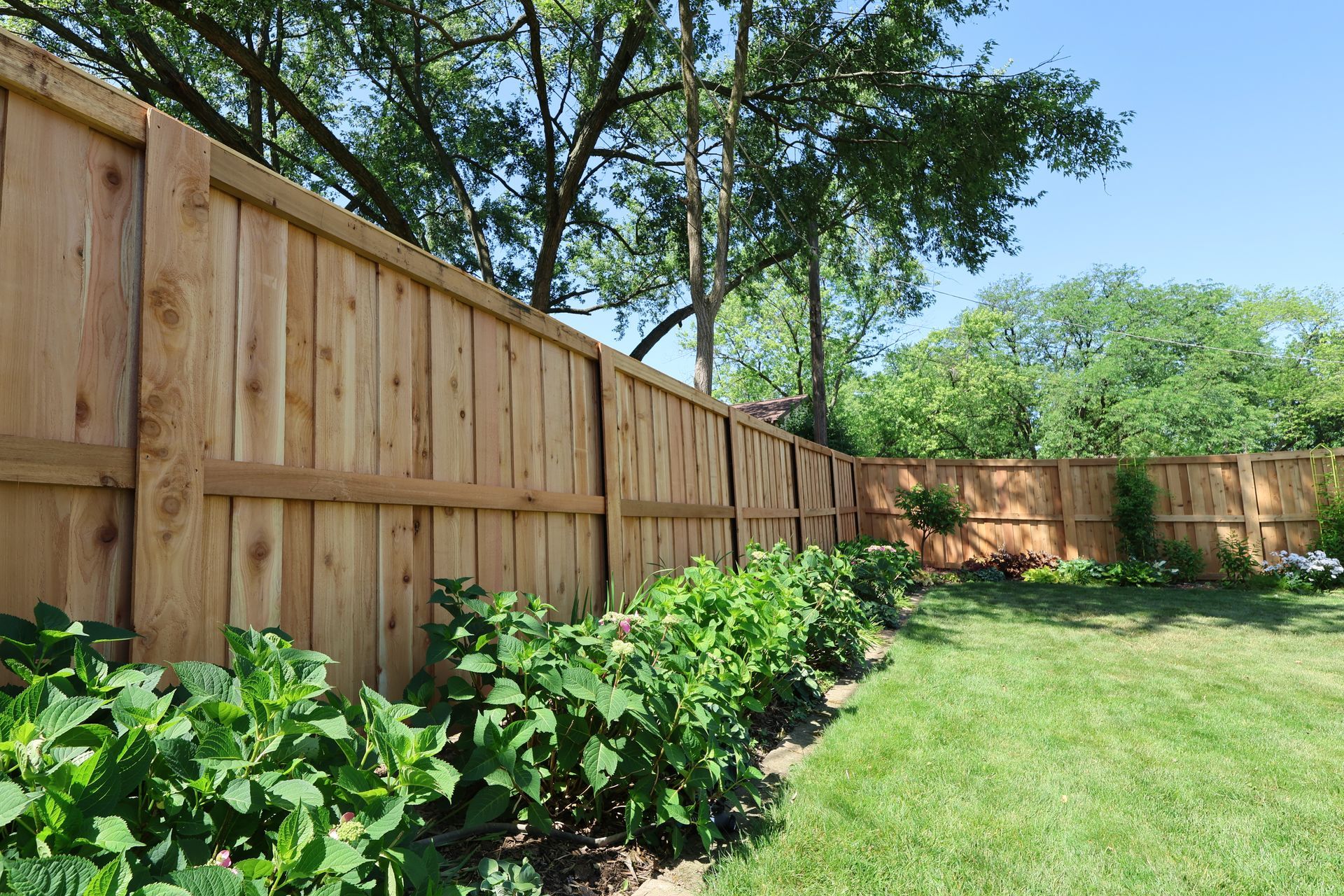 cedar fence installation Illinois