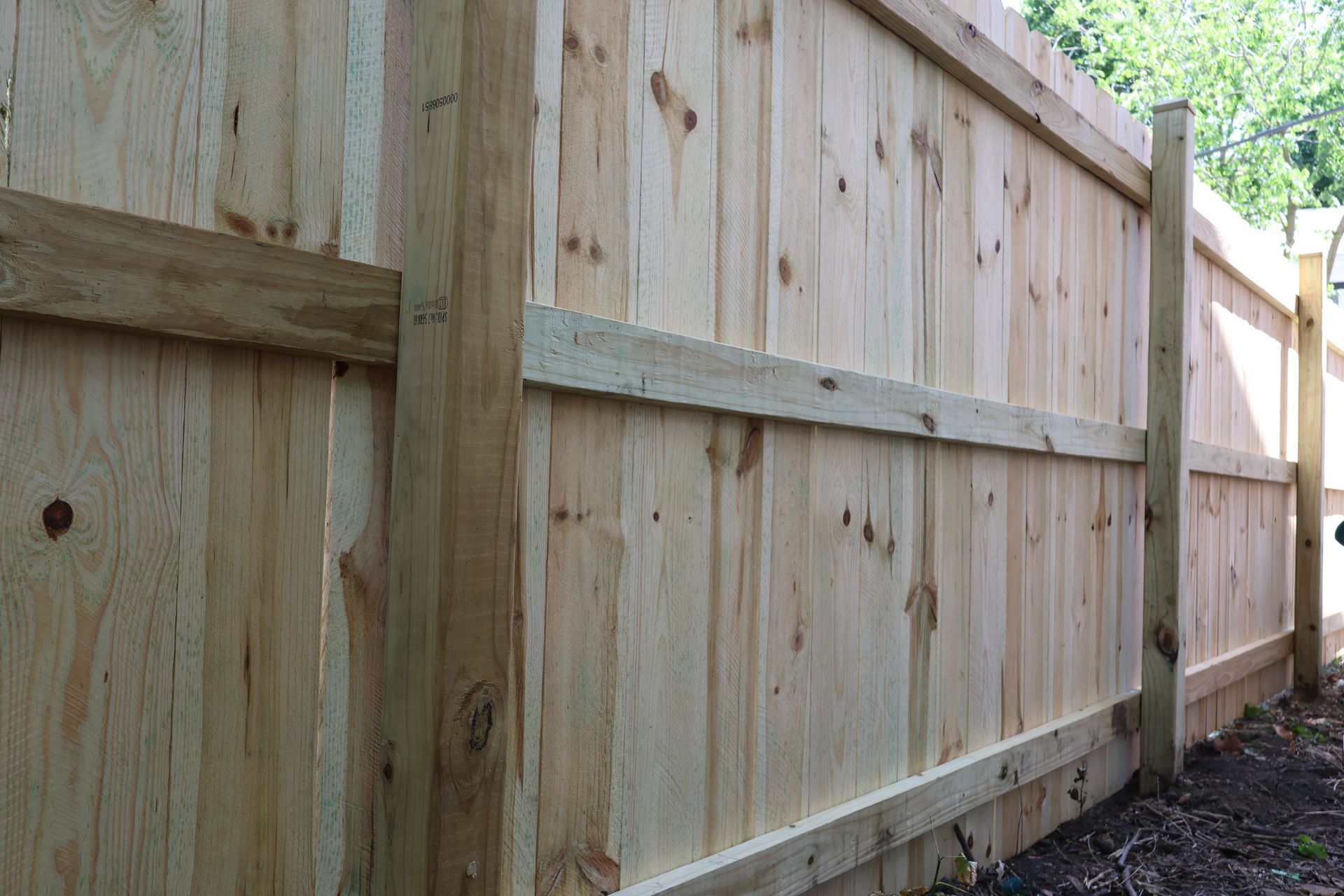 treated pine fence installation Illinois