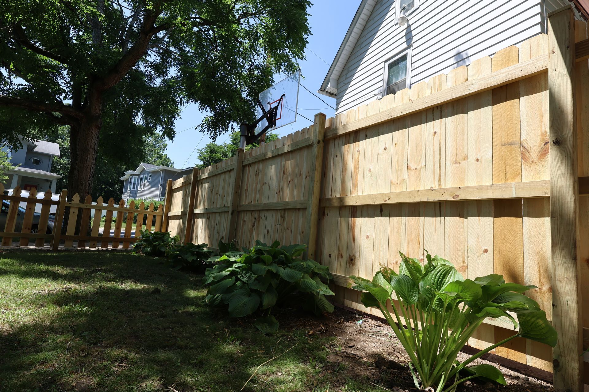 treated pine fence installation Illinois