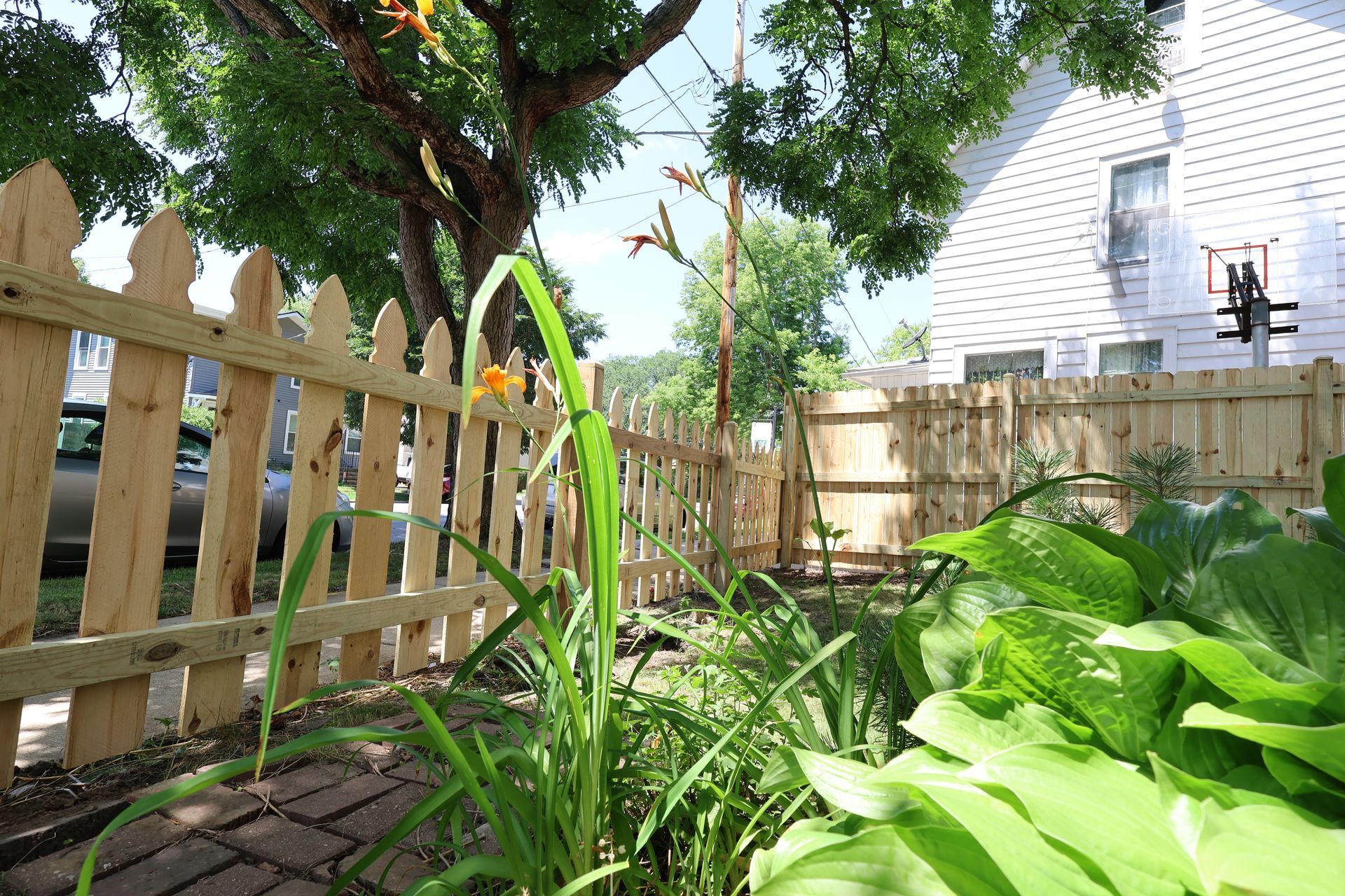treated pine fence installation Illinois