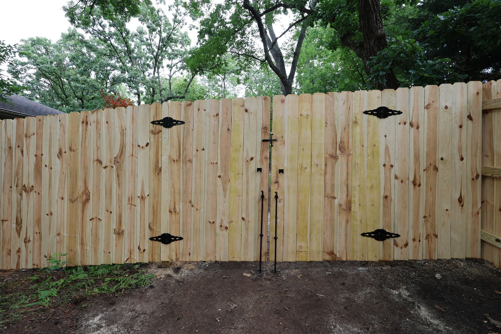 treated pine fence installation Illinois