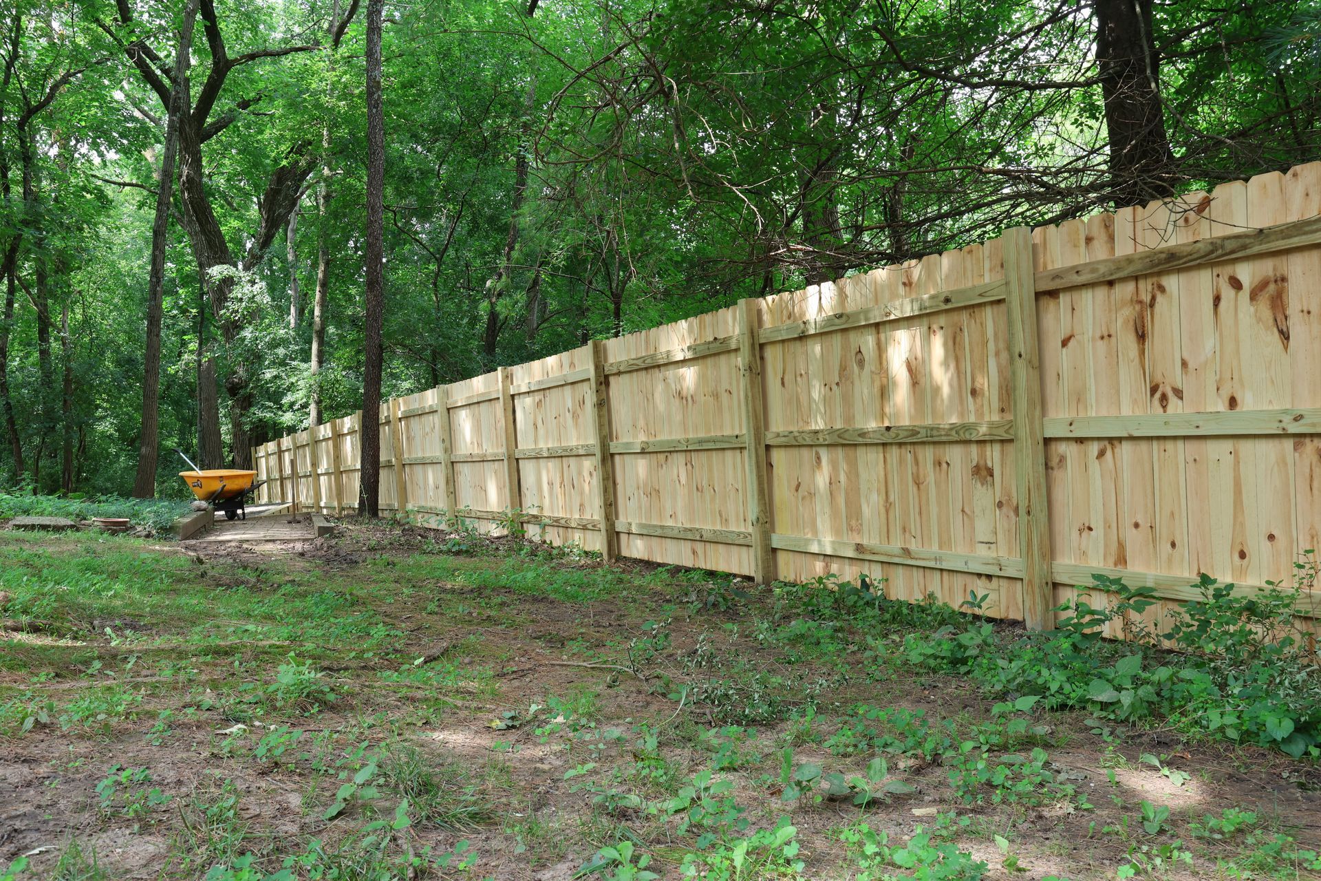 treated pine fence installation Illinois