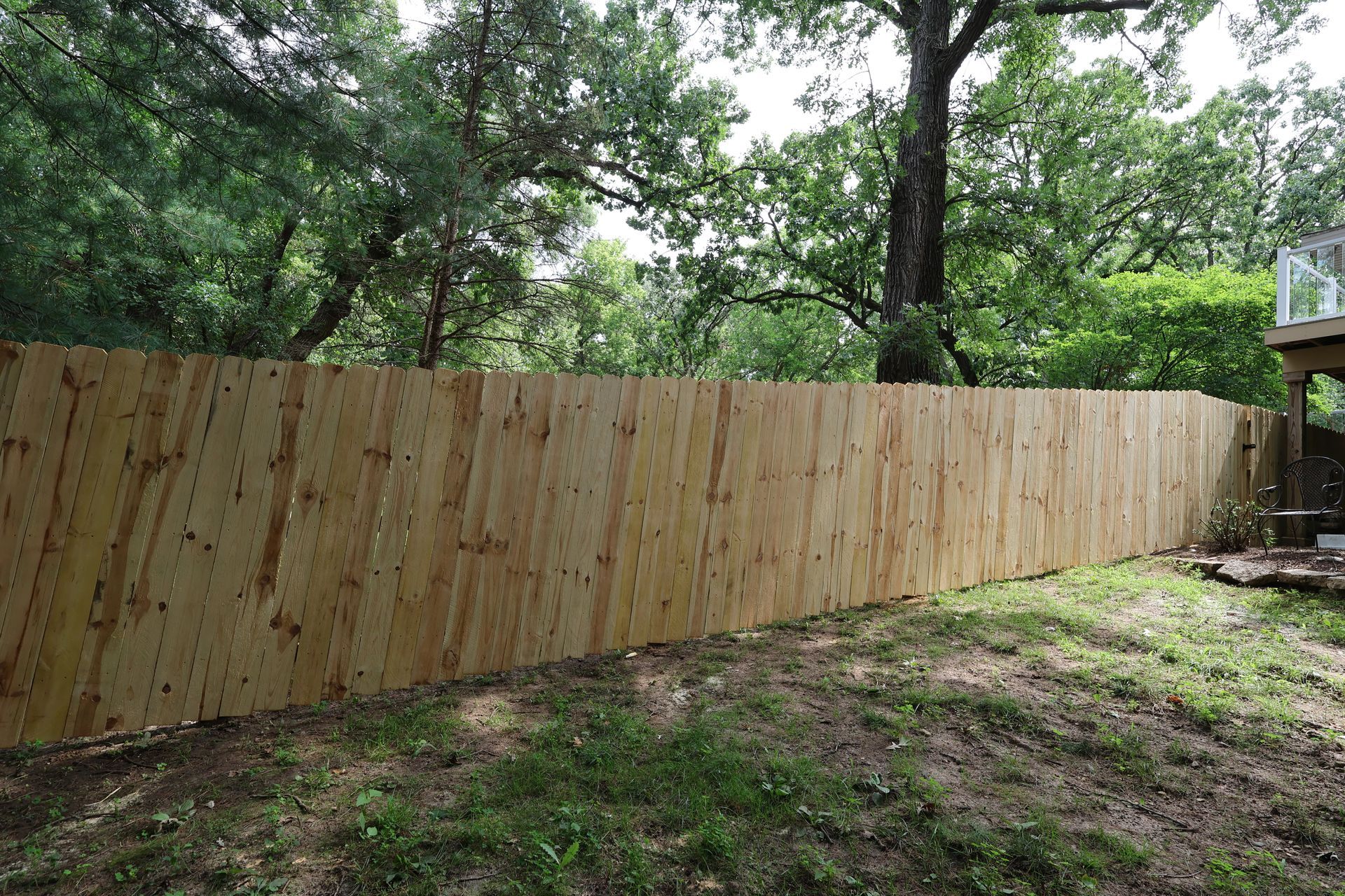 treated pine fence installation Illinois
