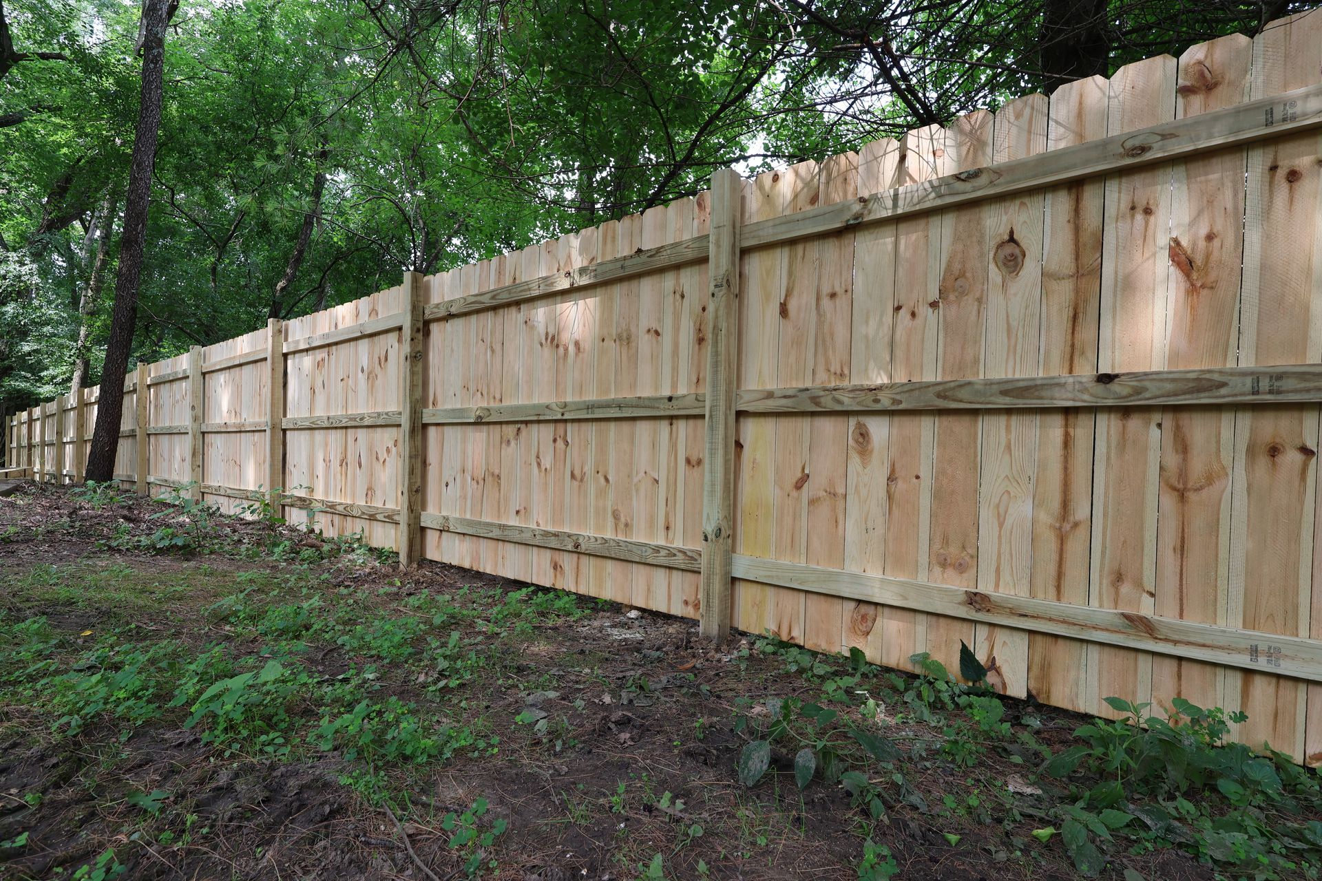 treated pine fence installation Illinois