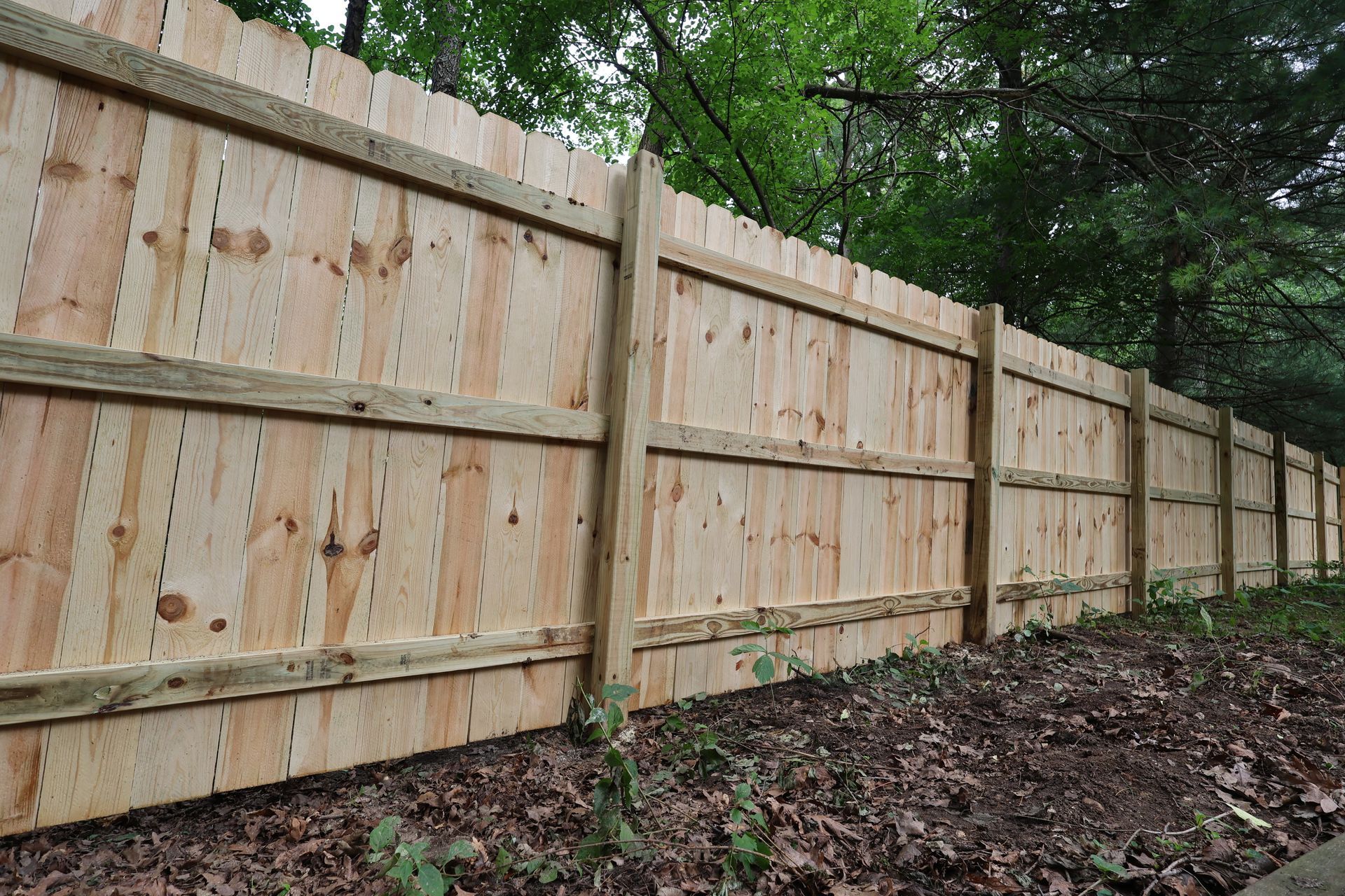 treated pine fence installation Illinois