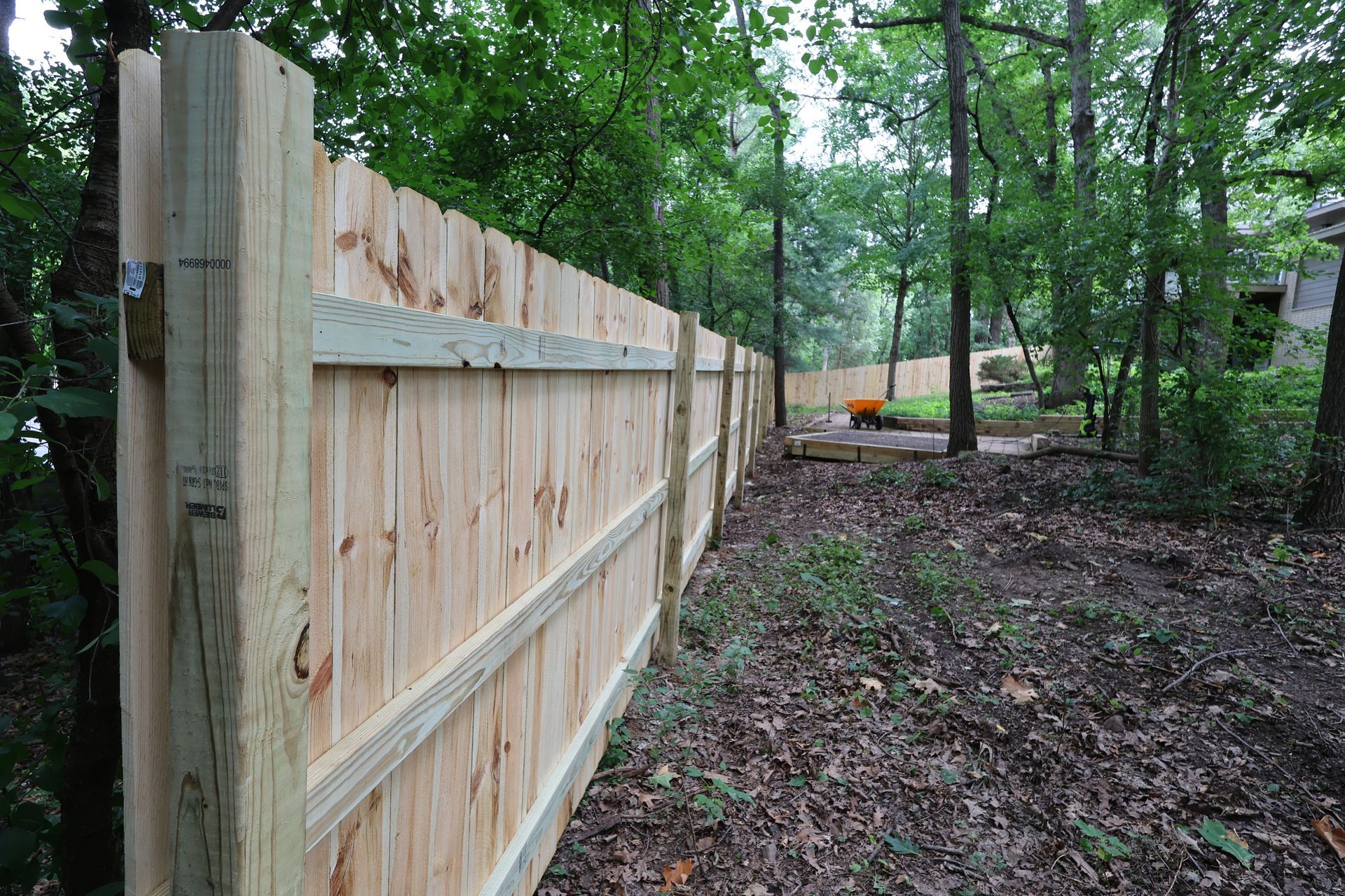 treated pine fence installation Illinois